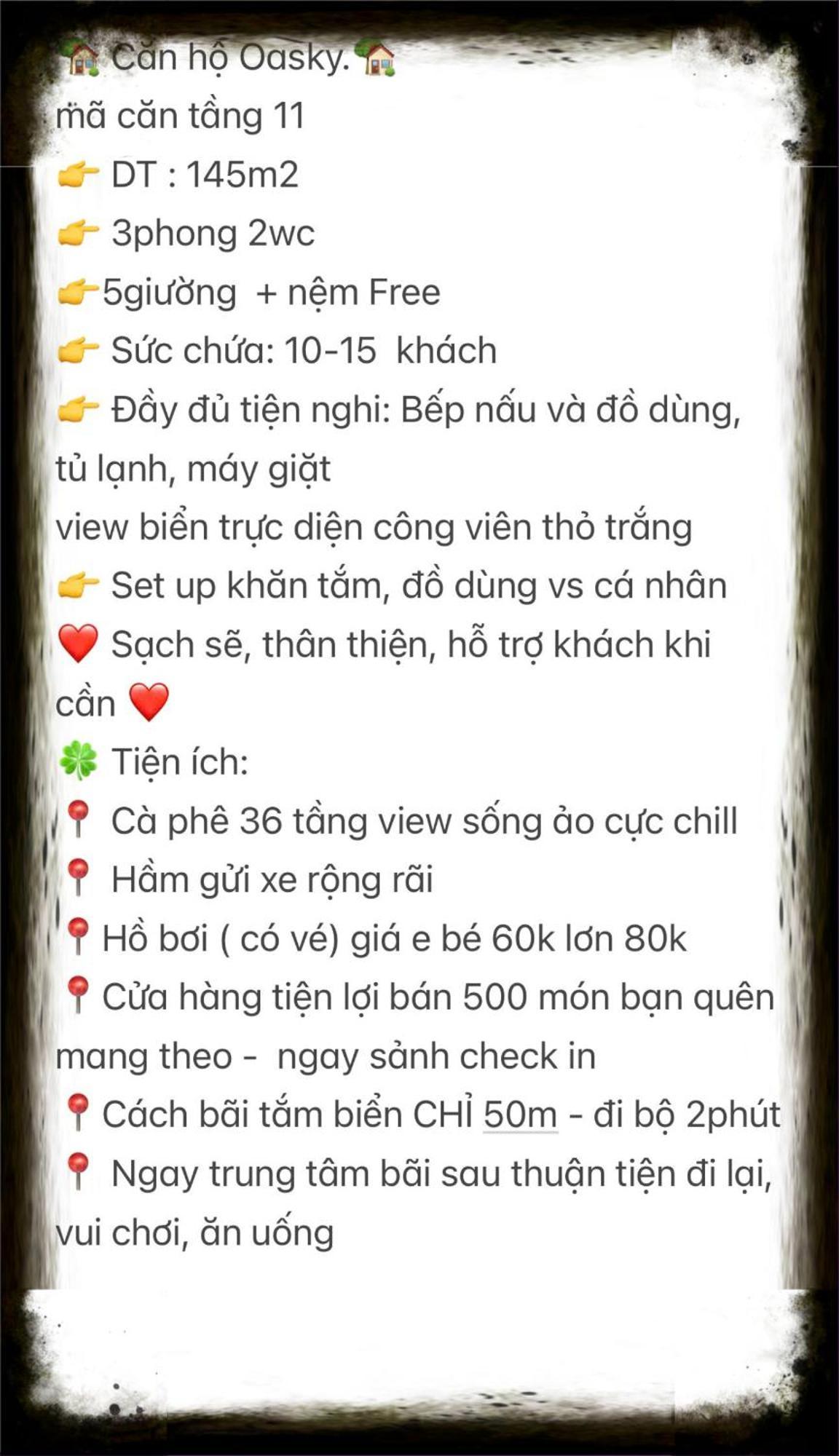 Can Ho "2" Oasky View Bien 3 Phong 5 Giuong- Oasky Sea View Apartment ブンタオ エクステリア 写真