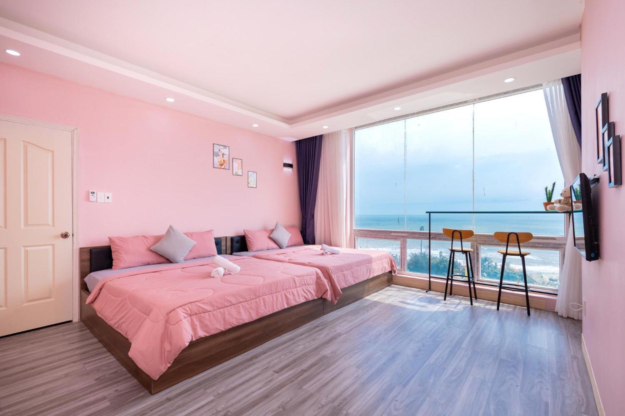 Can Ho "2" Oasky View Bien 3 Phong 5 Giuong- Oasky Sea View Apartment ブンタオ エクステリア 写真