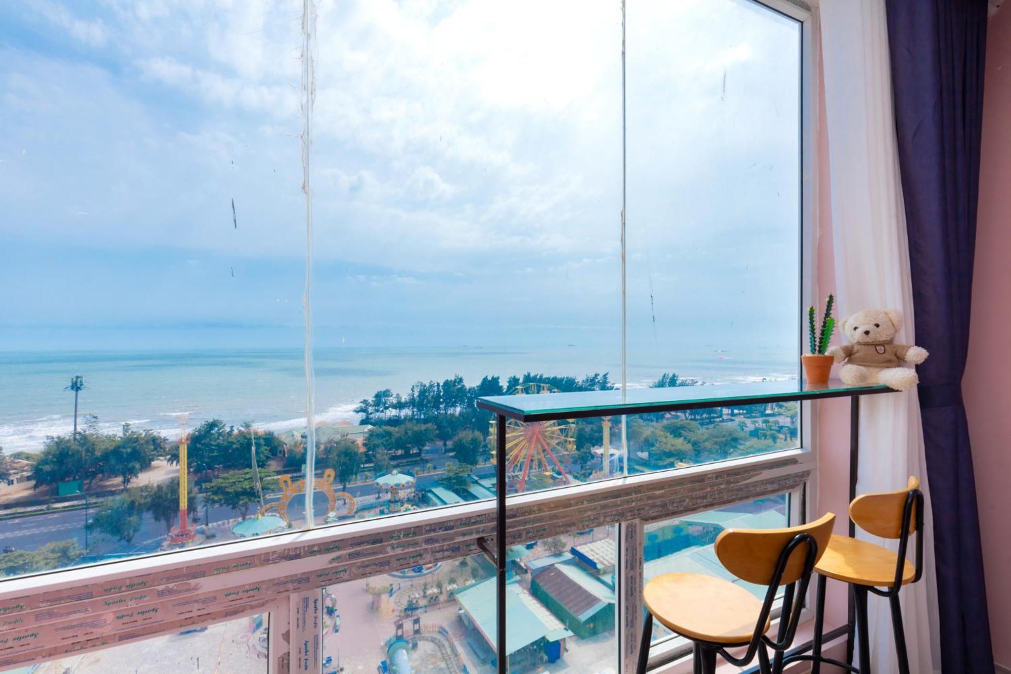 Can Ho "2" Oasky View Bien 3 Phong 5 Giuong- Oasky Sea View Apartment ブンタオ エクステリア 写真